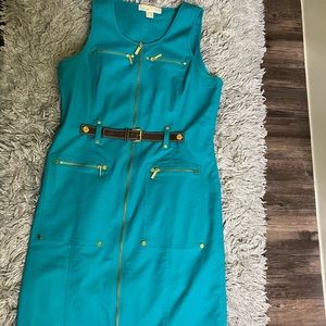 Turquoise, mid size , medium Michael Kors dress